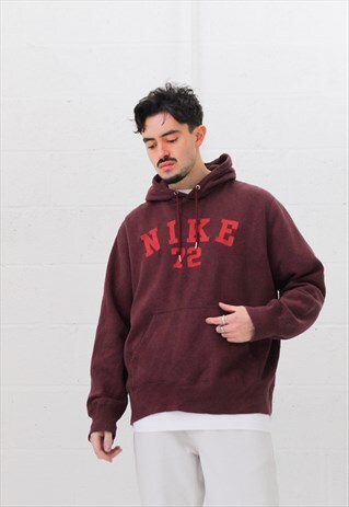 VINTAGE NIKE SPELLOUT LOGO HOODIE