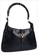 Vintage Gucci Jackie Bamboo, Black, Leather