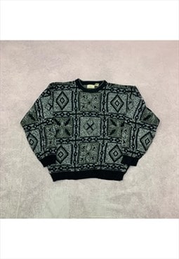 Vintage Knitted Jumper Men's L