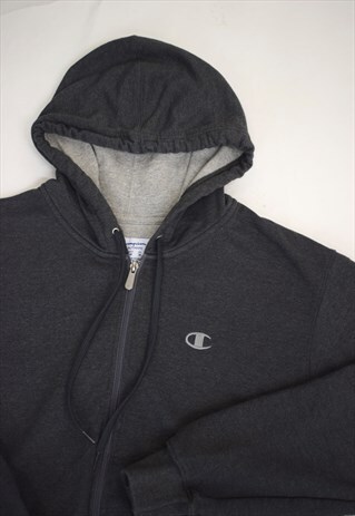VINTAGE 90S CHAMPION GREY HOODIE