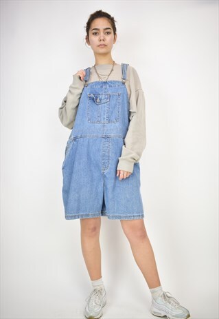 VINTAGE 90'S DENIM DUNGAREES