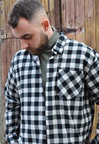 VINTAGE 90'S GRUNGE CHECK SHIRT