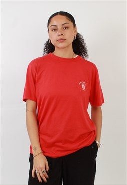 Vintage supply and services Canada red t shirt