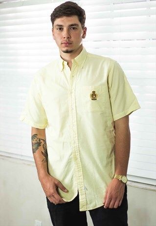 VINTAGE POLO RALPH LAUREN SHIRT LOGO 90S M 8.5