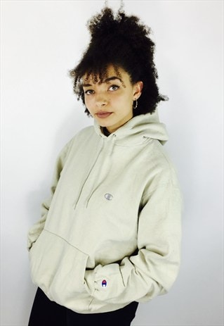 CHAMPION CREAM HOODIE