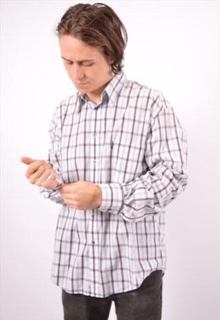 VINTAGE SERGIO TACCHINI SHIRT CHECK MULTI