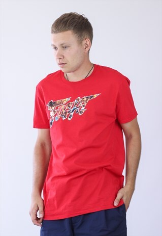 VINTAGE MENS STREET FIGHTER BIG LOGO T-SHIRT