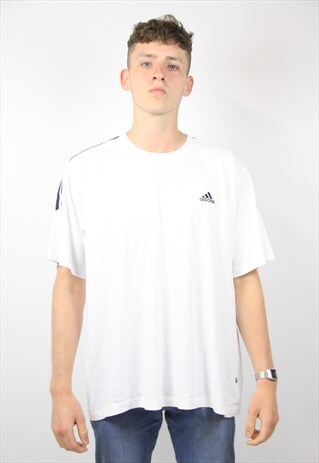 VINTAGE WHITE ADIDAS T-SHIRT