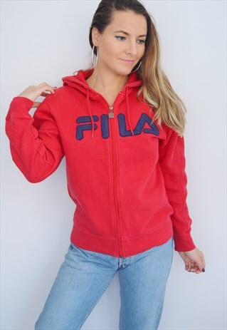 90S FILA VINTAGE HOODIE/SWEATSHIRT