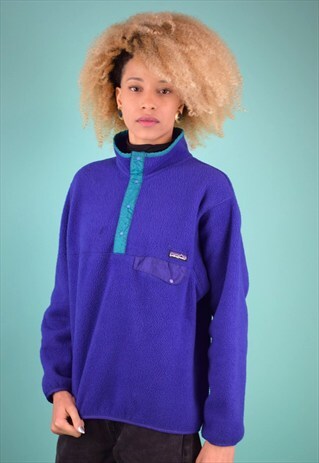 VINTAGE 90'S PATAGONIA HALF-ZIP FLEECE