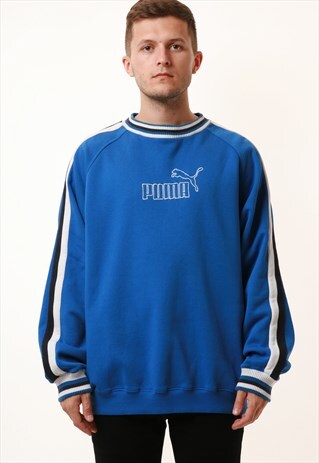 90S VINTAGE OLDSCHOOL PUMA COTTON SWEATSHIRT 16076