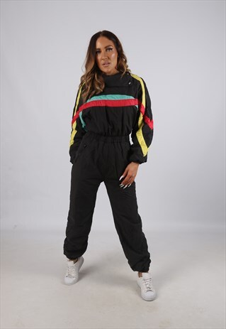 VINTAGE PATRICK EINHORN FULL SKI SUIT SNOW SPORTS UK 8 (J3I)