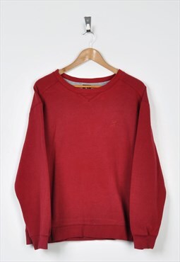 Vintage Starter Sweater Red Ladies Large SW12413
