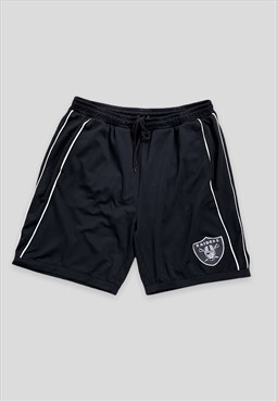 Vintage NFL Black Shorts Las Vegas Raiders Medium
