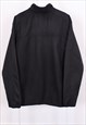 CHAMPION JACKET WINDBREAKER MATERIAL, FLEECE INSIDE, VINTAGE