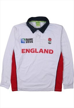 Vintage 90's Rugby Originals Polo Shirt England Rugby World