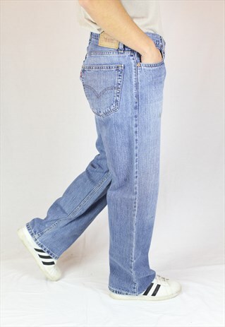 MENS VINTAGE LEVIS 529 JEANS W34 L30 LOW RISE STRAIGHT 90'S