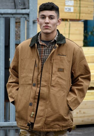 BROWN DICKIES WORK JACKET