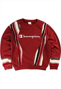 REWORK Champion COOGI 90's Spellout Sweatshirt Men's Medium 