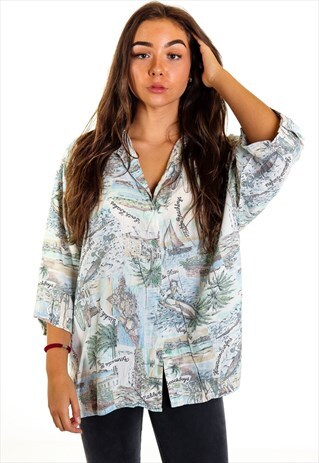 VINTAGE PATTERNED SHIRT S964