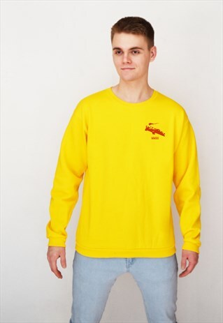 YELLOW CROCODILE (RED) SWEATSHIRT