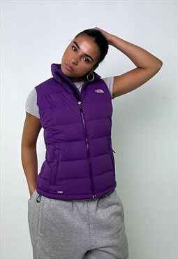 Purple y2ks The North Face 700 Series Puffer Jacket Gilet