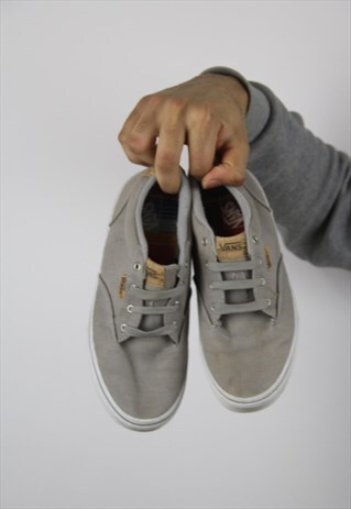 VINTAGE VANS GREY TRAINERS