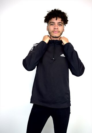 VINTAGE 90'S 1/4 ZIP ADDIAS SWEATSHIRT