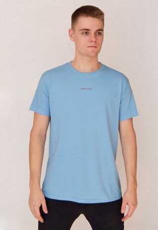 BLUE BROKE ARTIST (RED) T-SHIRT