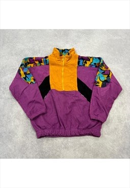 Vintage Abstract Fleece Men's S