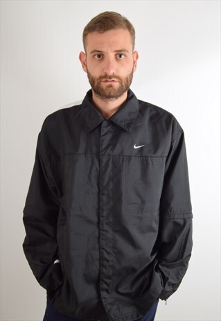 VINTAGE NIKE JACKET WITH DETACHABLE SLEEVES SIZE L (1598)