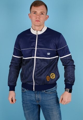 VINTAGE STRIPE TRACK JACKET NJ698