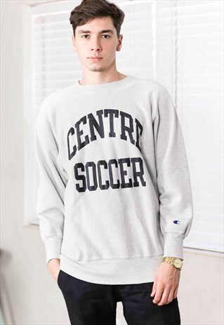 VINTAGE CHAMPION REVERSE WEAVE SWEATSHIRT LOGO 90S XL 23.6