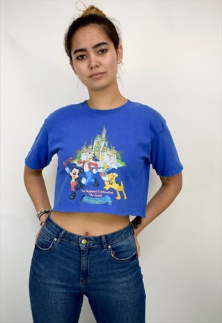 VINTAGE 90'S DISNEY CROP TOP