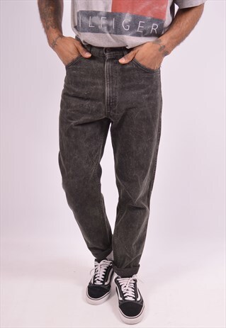 LEVI'S MENS VINTAGE JEANS W31 L30 GREY 90S