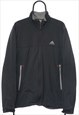 Retro Adidas Black Lightweight Jacket Womens