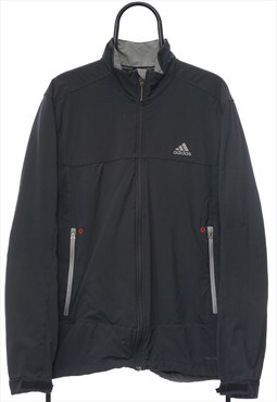 Retro Adidas Black Lightweight Jacket Womens