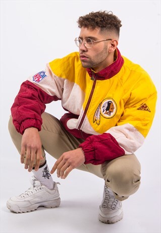 VINTAGE NFL PADDED COAT WASHINGTON REDSKINS JACKET