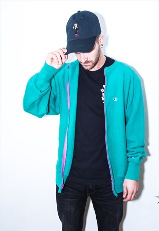 VINTAGE CHAMPION ZIP UP SWEATSHIRT