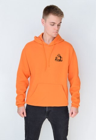 ORANGE BUDDHA HOODIE