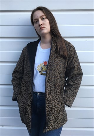 WOMENS REVERSIBLE FENDI JACKET BLACK FLEECE MONOGRAM COAT