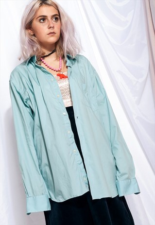 VINTAGE PIERRE CARDIN SHIRT 90S OVERSIZED PASTEL SHIRT