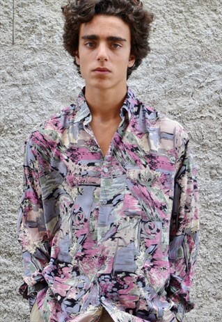 VINTAGE 80'S CRAZY SHIRT