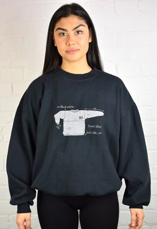 VINTAGE 90'S NAF NAF SWEATSHIRT