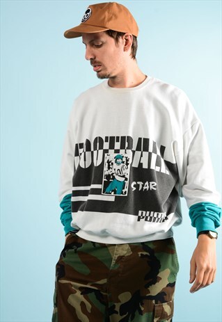 PUMA VINTAGE PUMA SWEATSHIRT.