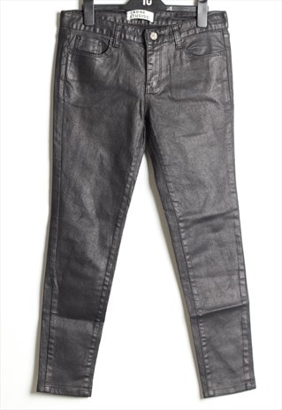 VINTAGE ACNE STUDIOS TROUSERS BRIGHT BLACK