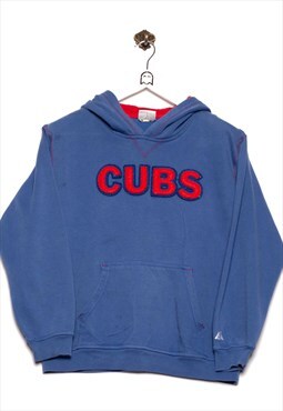 Majestic Hoodie Cubs Patch Blue