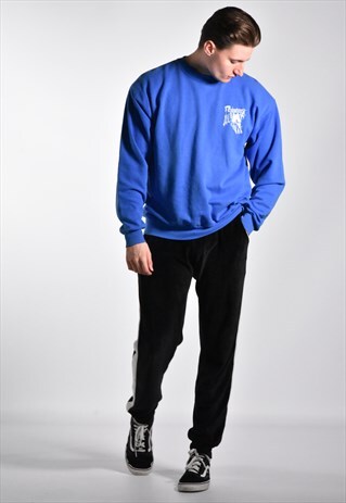 VINTAGE 1990S HANES MOTORCYCLE SWEATSHIRT