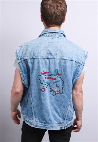VINTAGE DENIM GILET