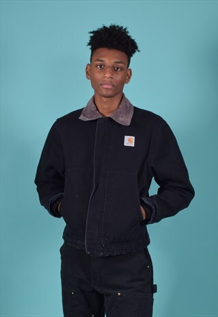 VINTAGE CARHARTT BLACK CANVAS JACKET